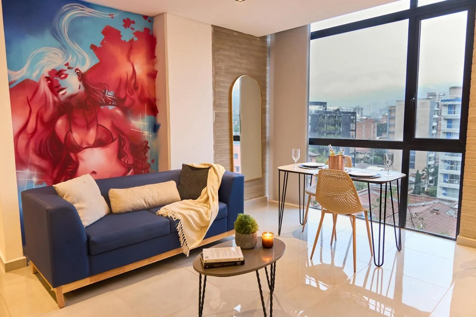 Apartment Inviting Stadio Suite Rosa Negra Medellín